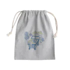 ドブ水ごくごくのかわいーぬ Mini Drawstring Bag