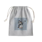 ganeshaのおもちゃの望遠鏡でかわいいペンギンに会おう Mini Drawstring Bag