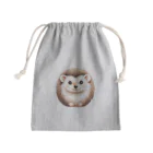 しんすけのお母さんハリネズミ Mini Drawstring Bag