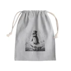 ペン太のペンギン男爵 Mini Drawstring Bag