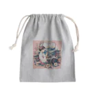 はむはむのかわいいデザイン　人気アイテム Mini Drawstring Bag