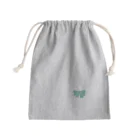 sb&colorの青竹色リボン Mini Drawstring Bag