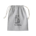 ONPu.ARTの考え中 Mini Drawstring Bag