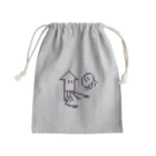 深海工房のイカとクラゲ Mini Drawstring Bag