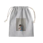 Minashのぼくのカッコいいポーズ Mini Drawstring Bag