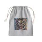 crazy_x_crazyのクレイジーライオン Mini Drawstring Bag