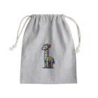 macky8764のキリンさん Mini Drawstring Bag