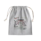 JoyfulMomentsCraftsの桜と鳥居　ー Cherry Blossoms and Torii ー Mini Drawstring Bag