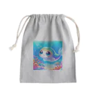 れいのキュートなお魚さんの冒険 Mini Drawstring Bag