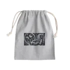 Chika Lewisの宇宙船に乗った赤ちゃん4 Mini Drawstring Bag