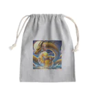 くちベタのベタと金龍 Mini Drawstring Bag