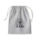 caa11052の穏やかな犬 Mini Drawstring Bag