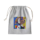 みっきりのお店の女性 3 【デ・ステイル】 Mini Drawstring Bag