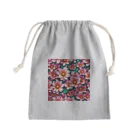 OTIRUBUTUBUTUの赤い花 Mini Drawstring Bag