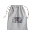 スカ次郎ショップの白髪和服美女シリーズ 0003 Mini Drawstring Bag