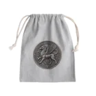 アニマル四字熟語のグリフォンメダル　griffin　デザイン Mini Drawstring Bag