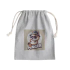 まんじゅ王国の洗練されたジャズ演奏に心躍る愛犬 Mini Drawstring Bag