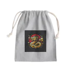 幸福龍神の幸運を呼ぶ金龍ちゃん🐉 Mini Drawstring Bag