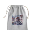 SWQAの温泉楽しむ女子 Mini Drawstring Bag