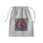 BowMeowのポメラニアンNo.2 Mini Drawstring Bag