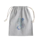 綾錦工房 りこりすの三味線 -雪月花-【月下美人】 Mini Drawstring Bag