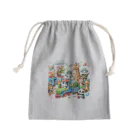 nail_aphroditeのあにまる消防隊 Mini Drawstring Bag