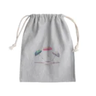 Shiro_kuroの雨で踊る傘 Mini Drawstring Bag