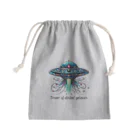 チェリモヤの宇宙冒険UFO 02 Mini Drawstring Bag