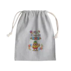 ivybloonの夏シリーズ　パイナップルおじさん Mini Drawstring Bag