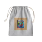 GOKYO-yaのカラフルセンタクキ Mini Drawstring Bag