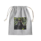 sunday_sataurday_freedayのどや顔ゴリラ Mini Drawstring Bag