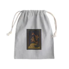 chicodeza by suzuriの波とクジラと月の夜 Mini Drawstring Bag