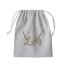 Mi-3のラッキーラッキー Mini Drawstring Bag