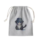 Fun_Qのバケハ猫 Mini Drawstring Bag