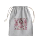 BeccaBeccaのピンク大好き Mini Drawstring Bag