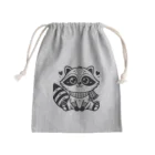 TAKU0822の可愛いアライグマのグッズ Mini Drawstring Bag