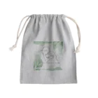 シニア世代と愛犬家のあなたは大切な子 Mini Drawstring Bag