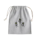 Ryuthirdのにゃんにゅうにょろぁ Mini Drawstring Bag