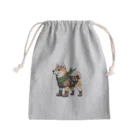 藤櫻峯久のしばいぬハンタースタイル２ Mini Drawstring Bag