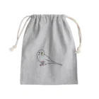 つむぴっちゃんinコタツの白インコ Mini Drawstring Bag