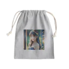 終わらない夢🌈の美しい少女✨ Mini Drawstring Bag