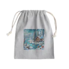 Rパンダ屋の「冬風景グッズ」 Mini Drawstring Bag