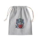 きぐるみあにまるず！のハート抱っこ着ぐるみネコ Mini Drawstring Bag