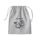 ｙ１８ｓin２７の足型いぬ Mini Drawstring Bag