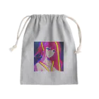 きゅぴきゅぴガールのきゅぴきゅぴ★高貴な宇宙系美女ガール Mini Drawstring Bag