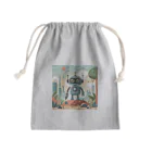 SaBATaNのほのぼのロボ3 Mini Drawstring Bag