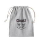 ぽんちぇのお店のルルララGoat! Mini Drawstring Bag