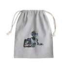 ETOWA_TOWAの未来都市の監視センターで働くルクス Mini Drawstring Bag