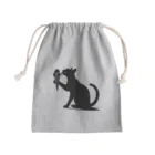 YPO_industryのアイスを舐める猫 Mini Drawstring Bag