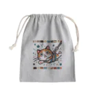 frogsystemの猫バンジー（アッ、飛んでしもた…） Mini Drawstring Bag